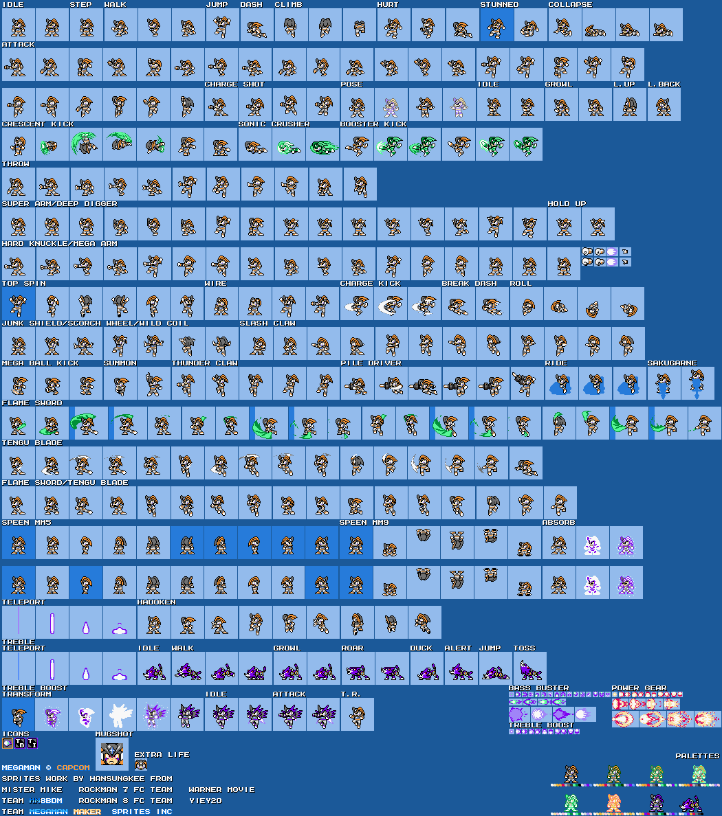 Bass & Treble (Expanded) (Inti Creates 8 bit-Style)