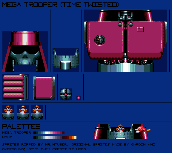 Sonic Time Twisted - Frigid Fortress Boss - Mega Trooper