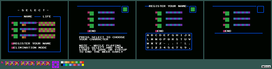 BS The Legend of Zelda (JPN) - File Select