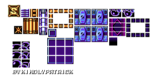 Mega Man Customs - Venus Tileset (MMV GB, GBC-Style)