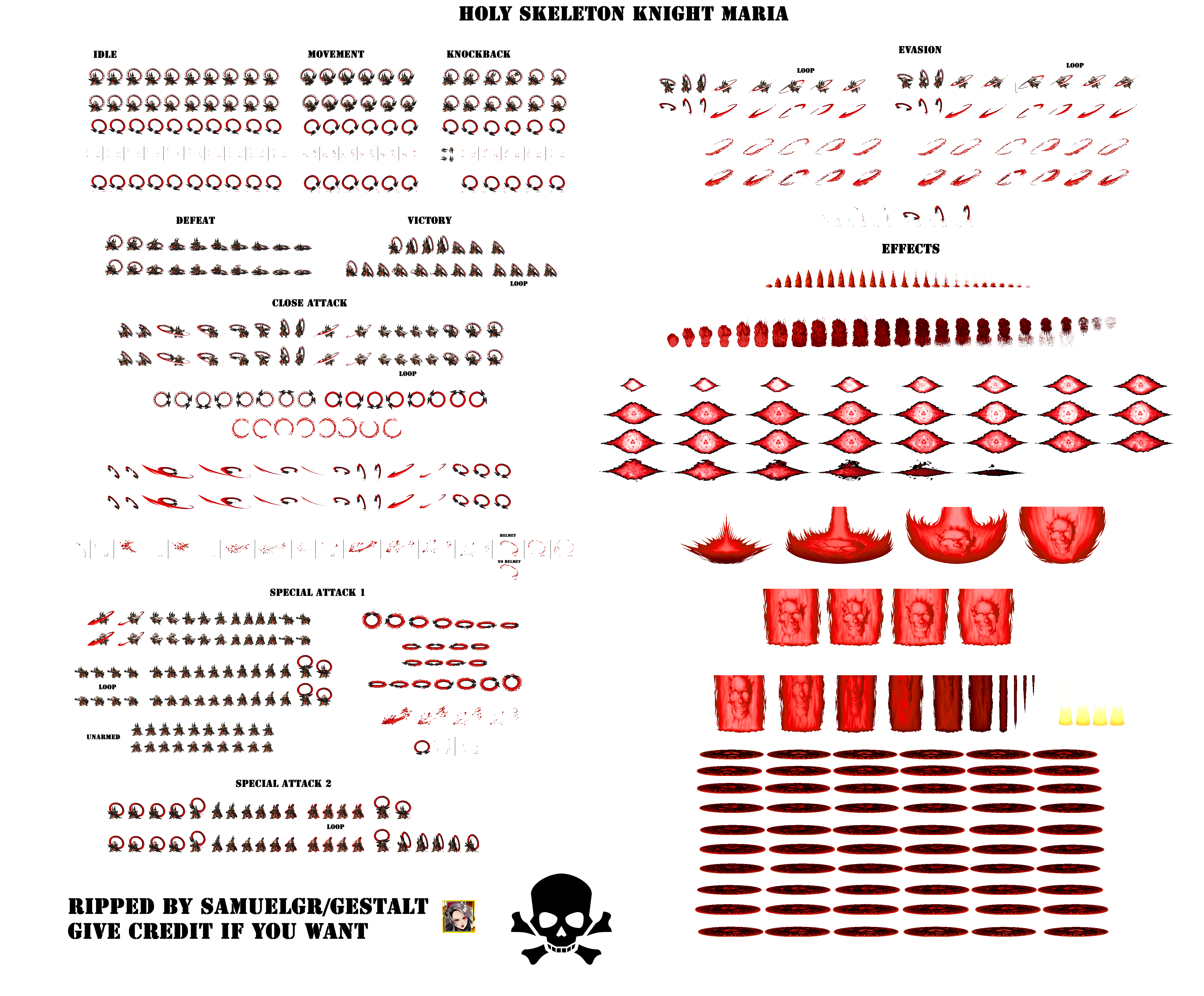 Metal Slug Attack - Holy Skeleton Knight Maria