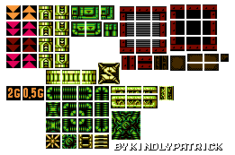 Saturn Tileset (MMV GB, GBC-Style)