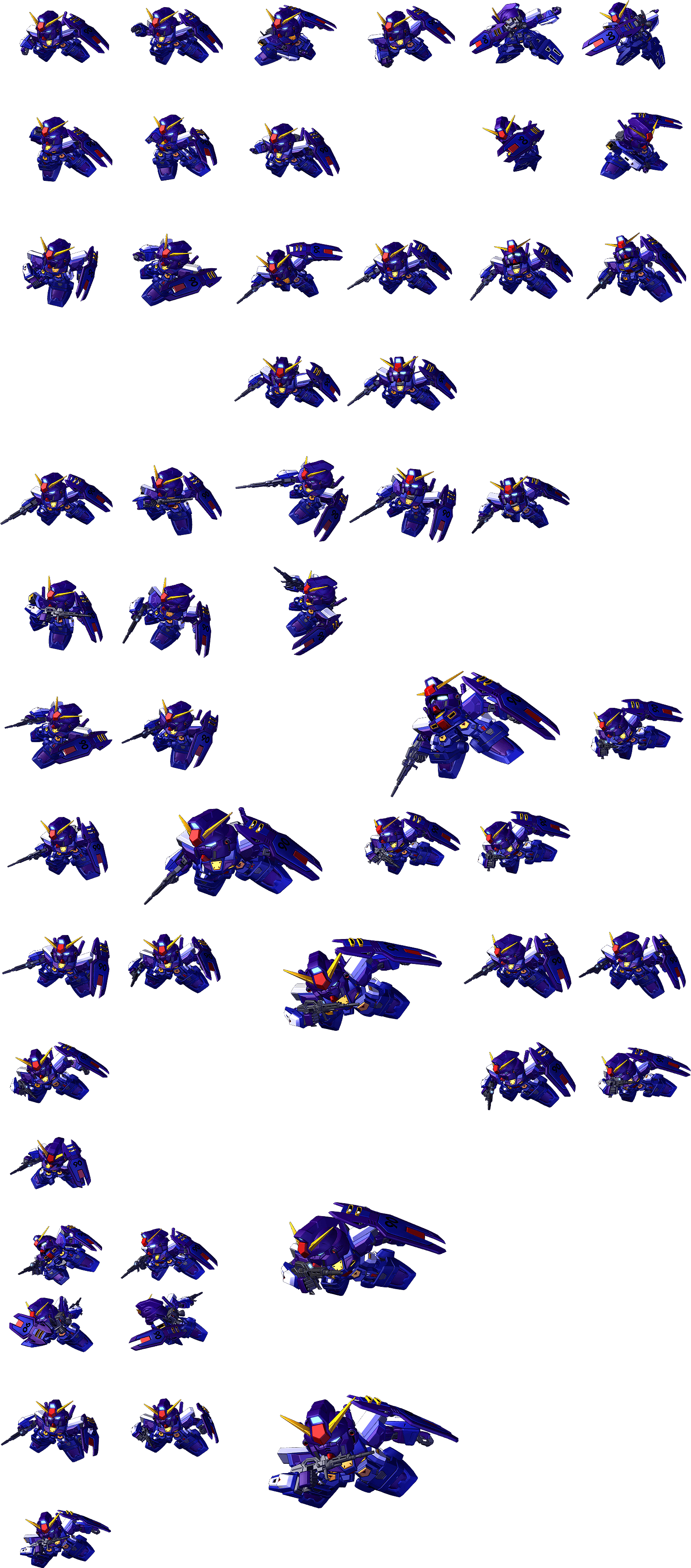 SD Gundam G Generation Spirits - Gundam F90 (Unit 2)