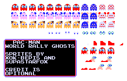 Pac-Man World Rally Ghosts (Arcade Style)
