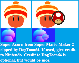 Super Mario Maker 2 - Super Acorn