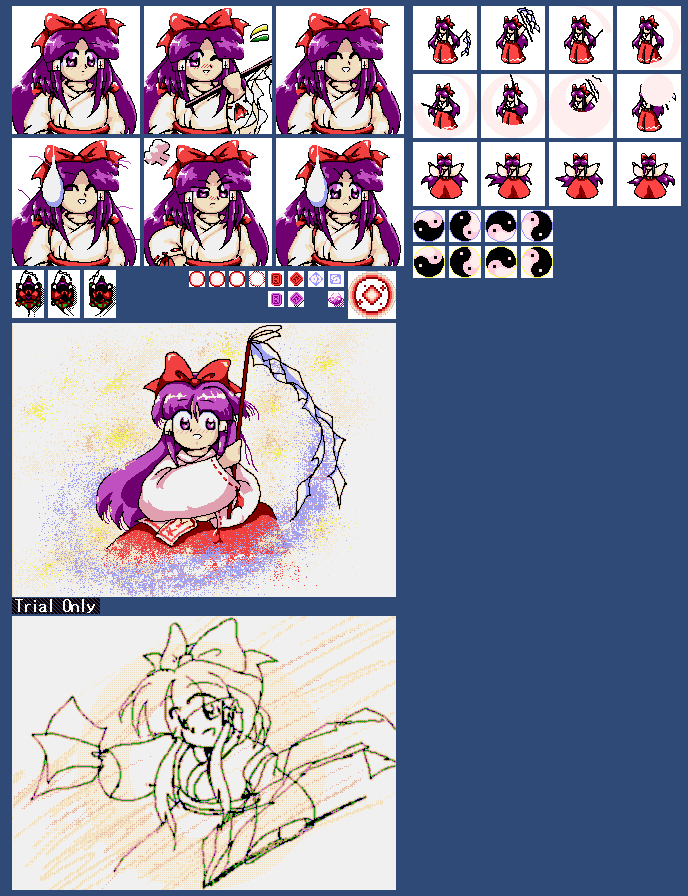 Touhou Gensoukyou (Lotus Land Story) - Reimu Hakurei