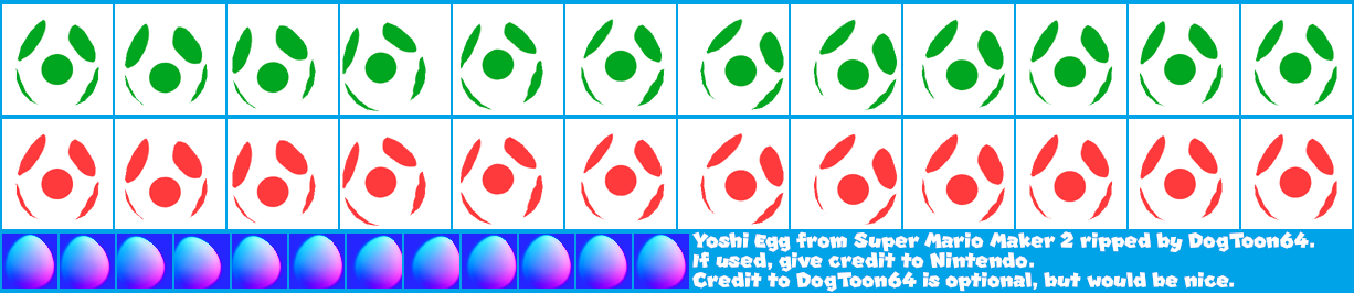 Super Mario Maker 2 - Yoshi Egg