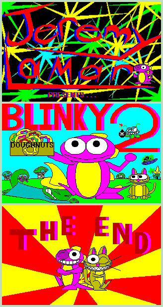 Blinky 2 - Title Screen & Ending