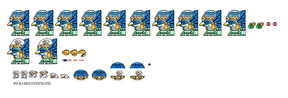Mega Man Customs - Dr. Wily (Wily's Revenge, GBC-Style)
