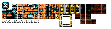 Mega Man Customs - Uranus Tileset (MMV GB, GBC-Style)