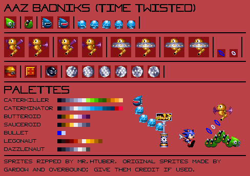 Sonic Time Twisted - Attraction Attack Badniks