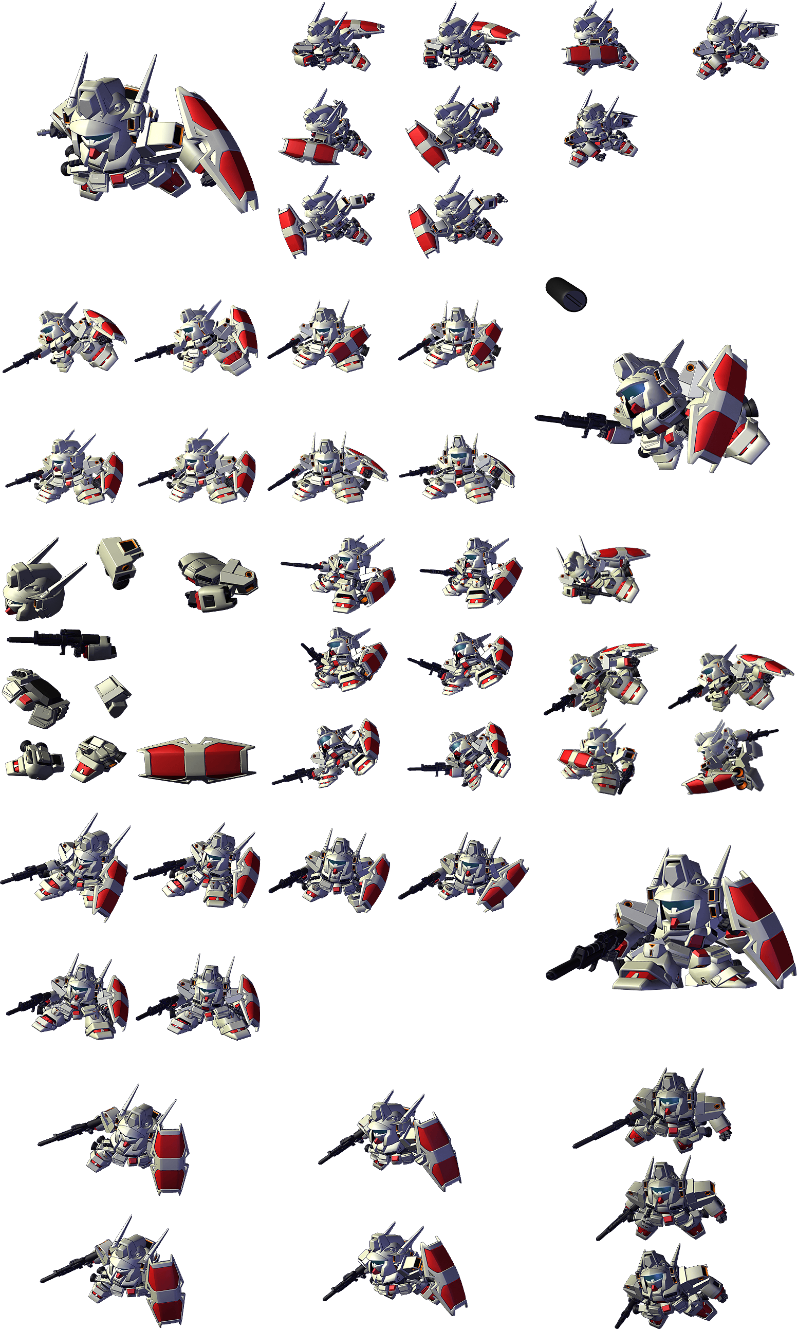 SD Gundam G Generation Spirits - GM Heavygun