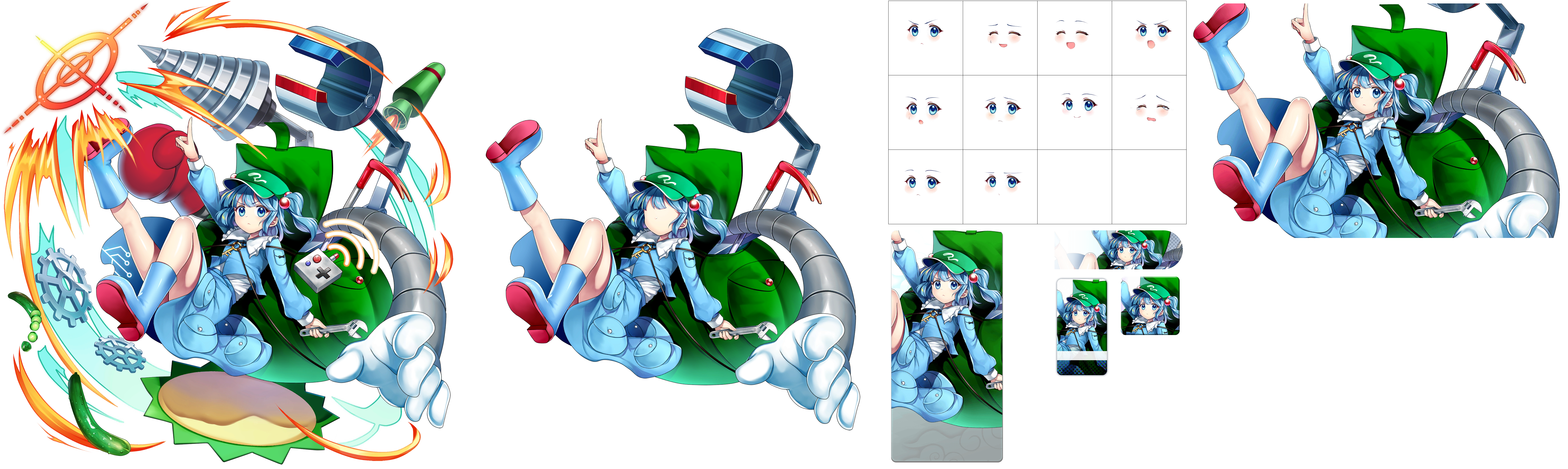 Touhou LostWord - Nitori Kawashiro