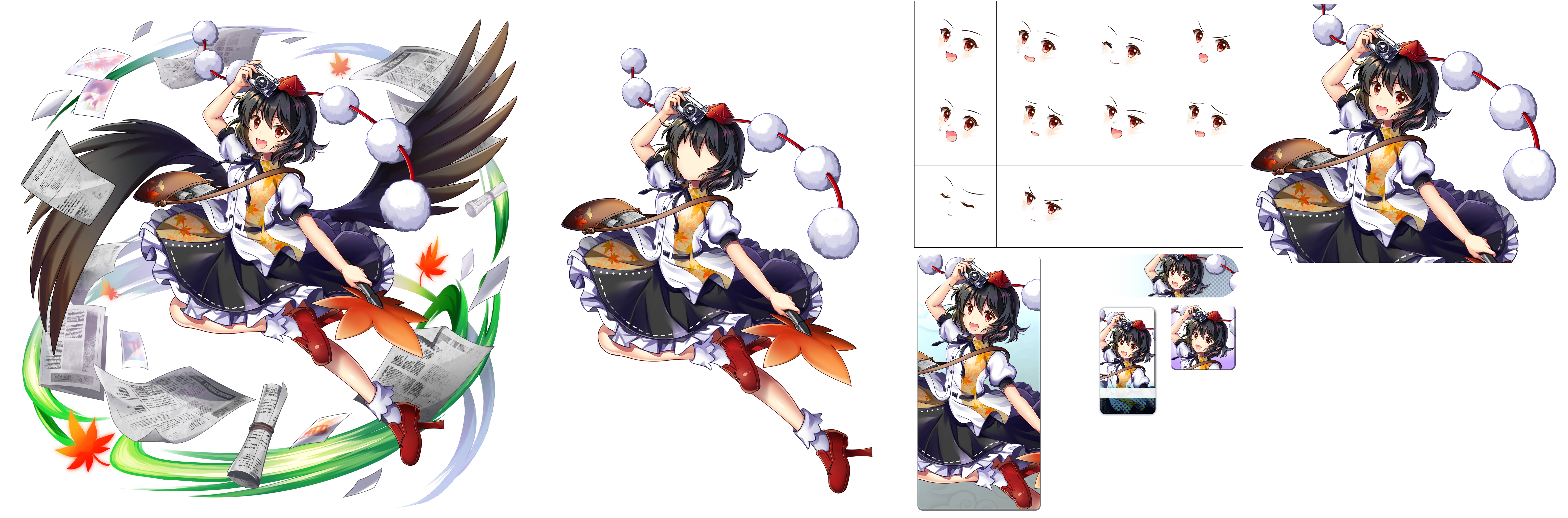 Touhou LostWord - Aya Shameimaru