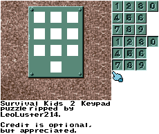 Survival Kids 2: Escape the Twin Islands - Keypad Puzzle