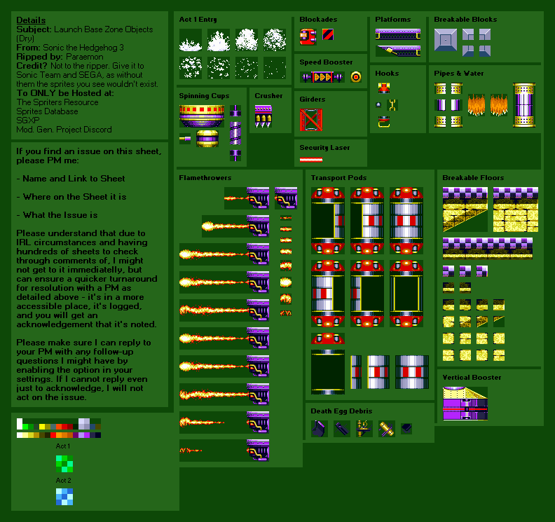 Launch Base Zone Objects