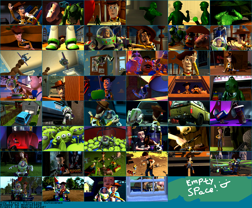 Toy Story - Storyline Sequences