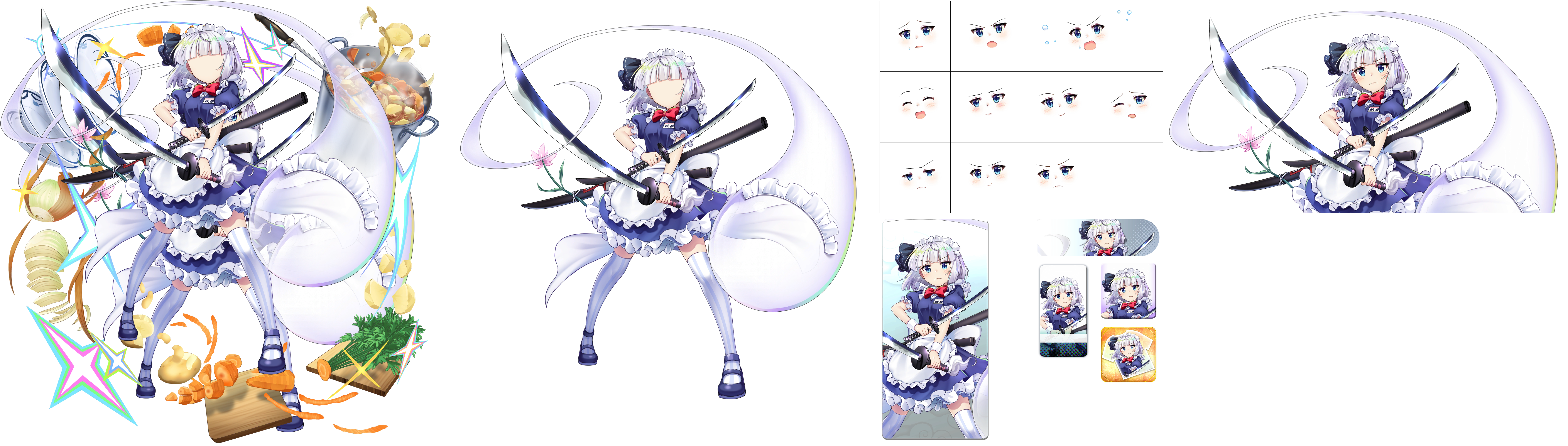 Touhou LostWord - Youmu Konpaku (Shivering Maid Samurai)