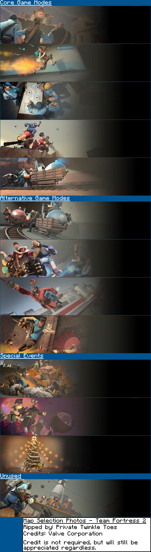 Team Fortress 2 - Map Selection Photos