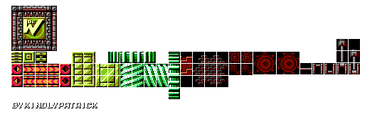 Metal Man Tileset (MM9-Style)