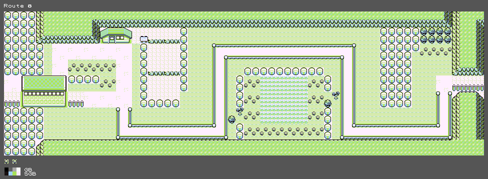 Pokémon Green (JPN) - Route 08