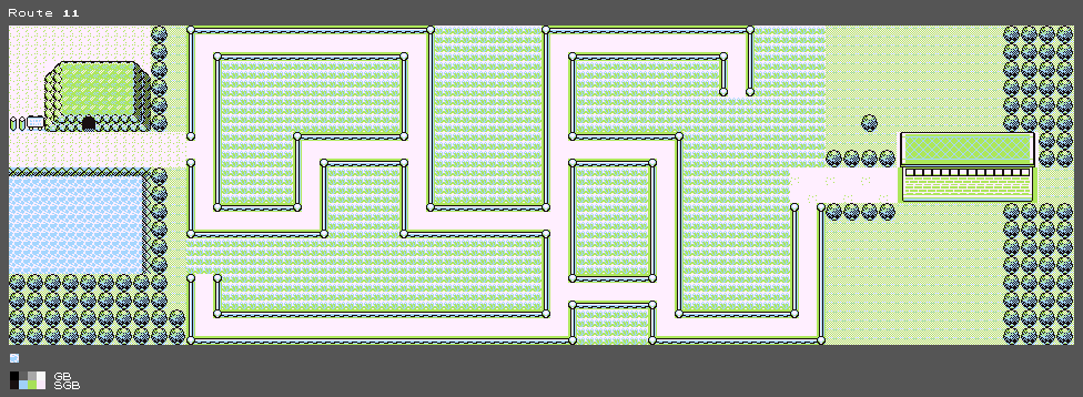 Pokémon Green (JPN) - Route 11