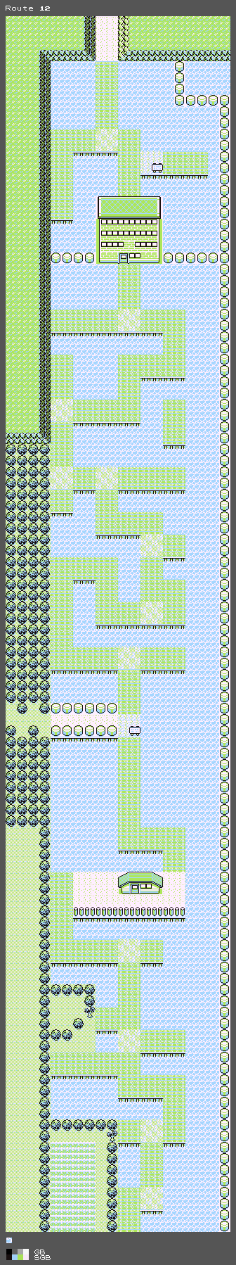 Pokémon Green (JPN) - Route 12