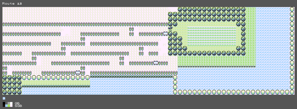 Pokémon Green (JPN) - Route 13