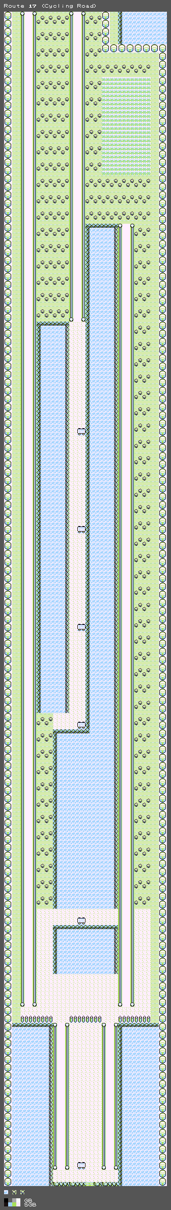 Pokémon Green (JPN) - Route 17