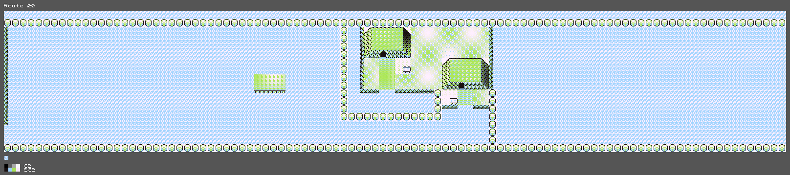 Pokémon Green (JPN) - Route 20