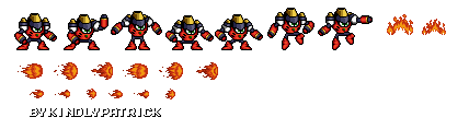 Magma Man (Wily Wars-Style)