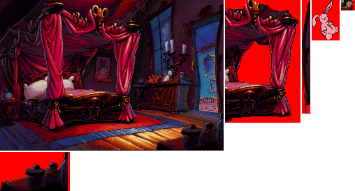 Discworld 2 (PAL) - Bedroom