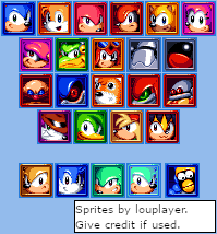 Sonic the Hedgehog Customs - Mugshots (Classic)