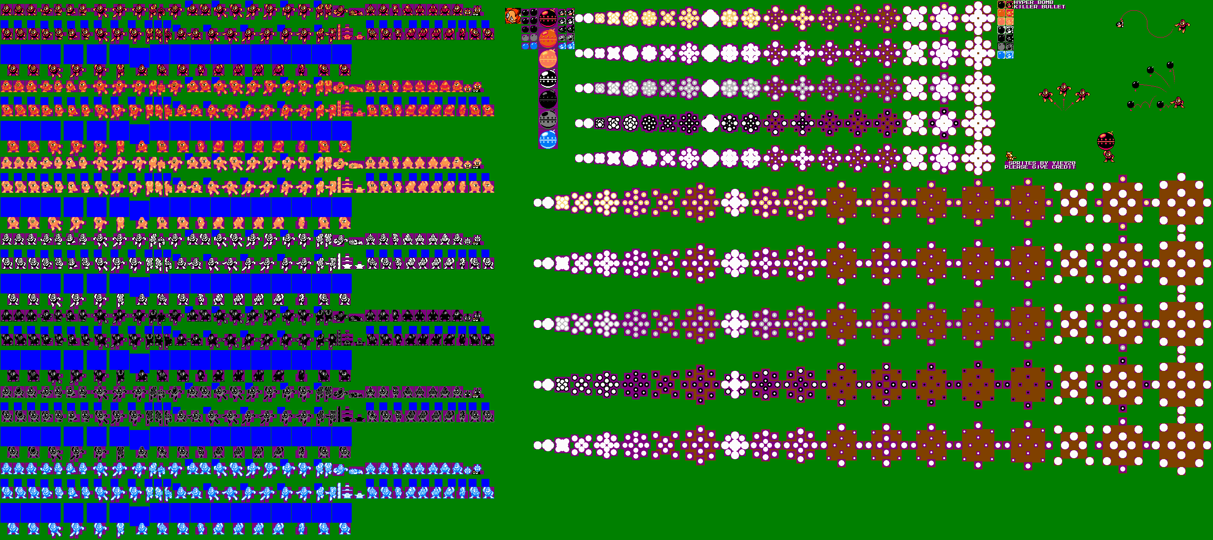 Mega Man Customs - Bomb Man (NES-Style, Expanded)