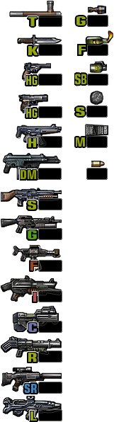 Weapon Icons