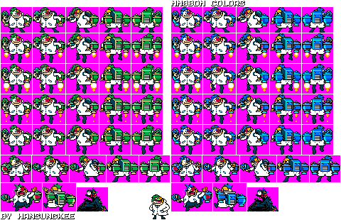 Cartoon Network Customs - Lord Boxman (Mega Man 8-bit Deathmatch-Style)