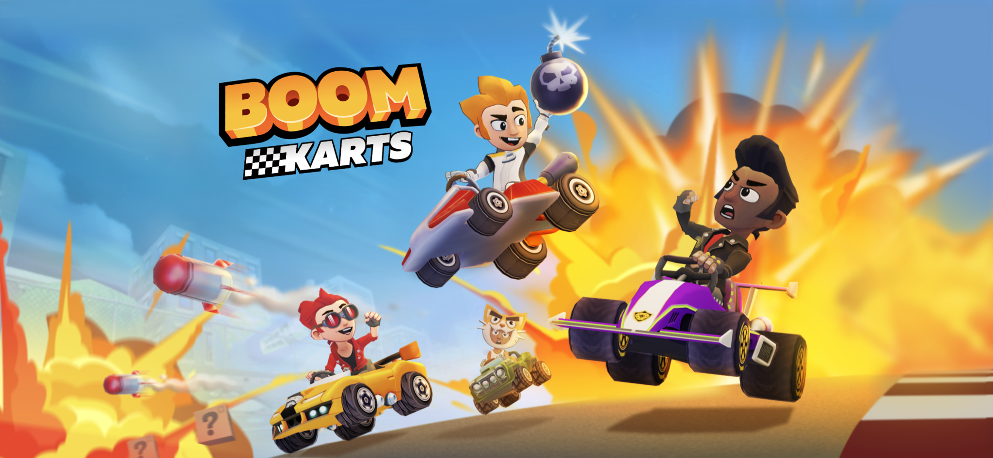 Boom Karts - Splash Screen