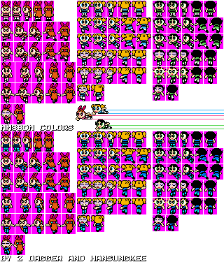 Cartoon Network Customs - The Powerpuff Girls (Mega Man 8-bit Deathmatch-Style)