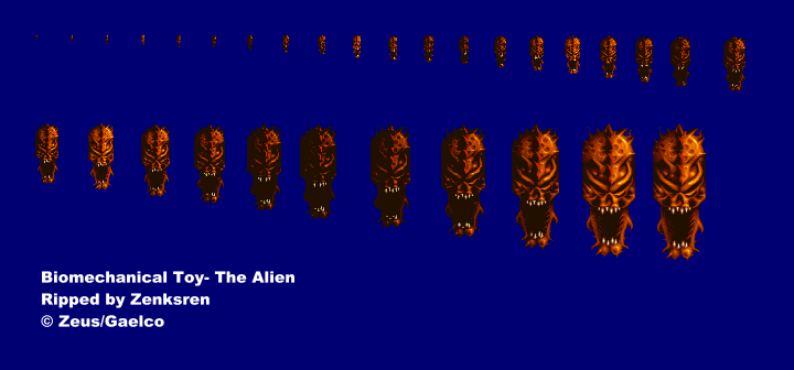 Biomechanical Toy - The Alien