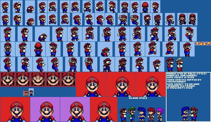 Mario Customs - Mario (Syd of Valis-Style)