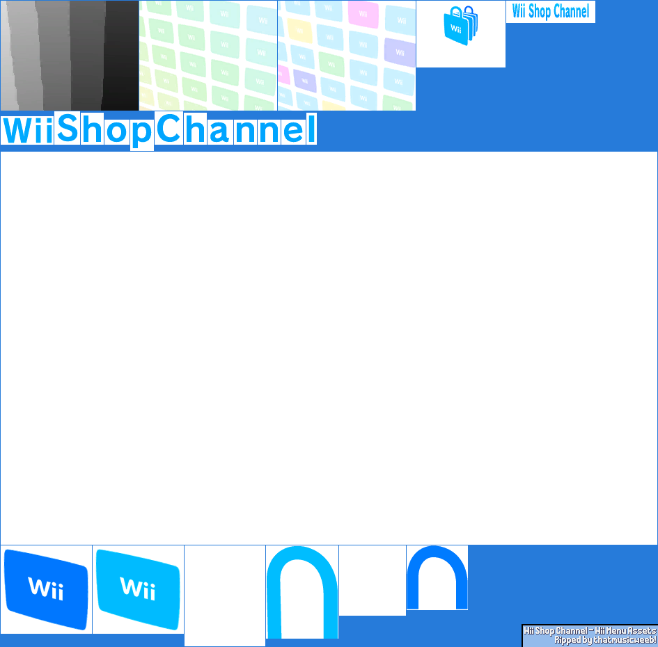 Wii Menu Assets