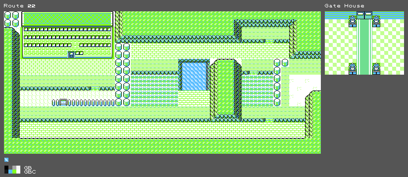 Pokémon Yellow - Route 22