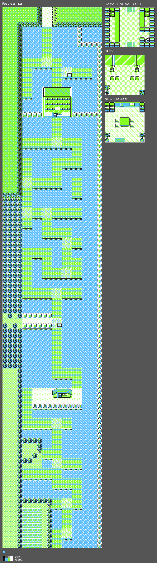 Pokémon Yellow - Route 12