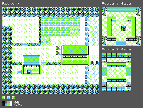 Pokémon Yellow - Route 07