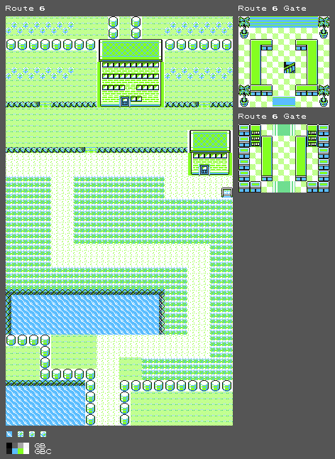 Pokémon Yellow - Route 06