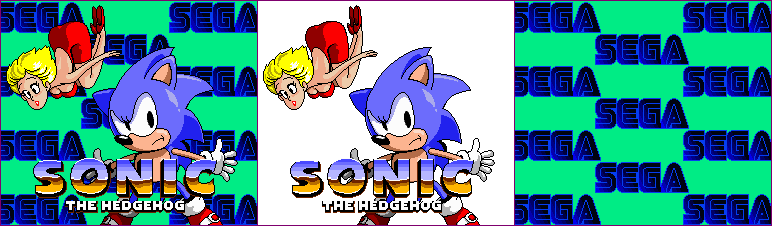 Sonic the Hedgehog Customs - SEGA Teradrive Demo - Sonic (Recreation)