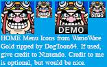 WarioWare Gold - HOME Menu Icons