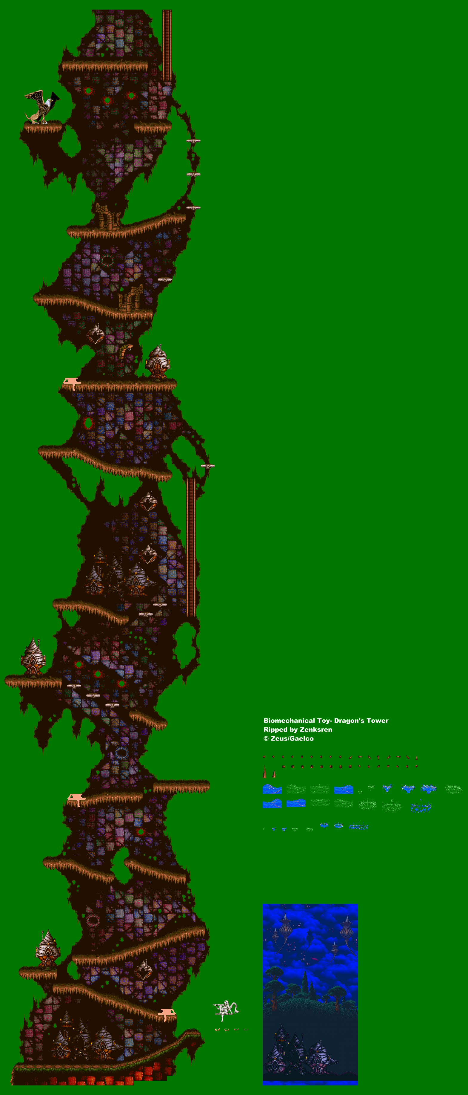 Biomechanical Toy - Dragon's Tower