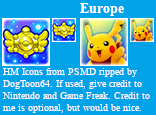 Pokémon Super Mystery Dungeon - HOME Menu Icons