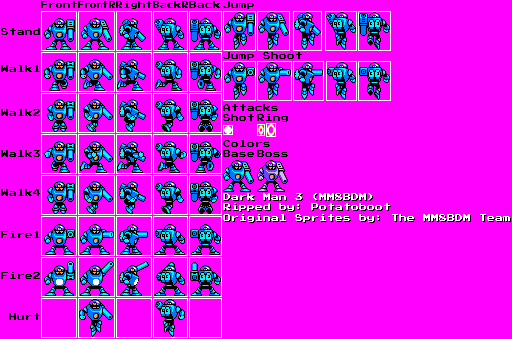 Mega Man 8-bit Deathmatch - Dark Man 3